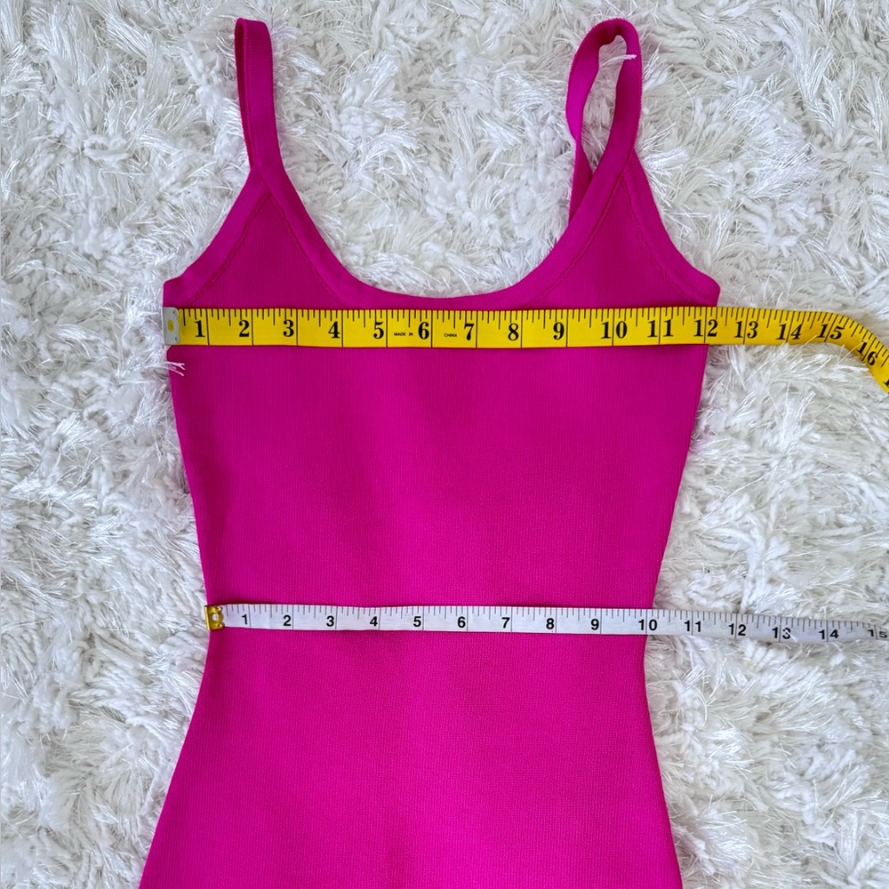 NWOT 🩷 Vibrant Fuchsia/Pink Sweater Knit Dress. - Picture 13 of 17